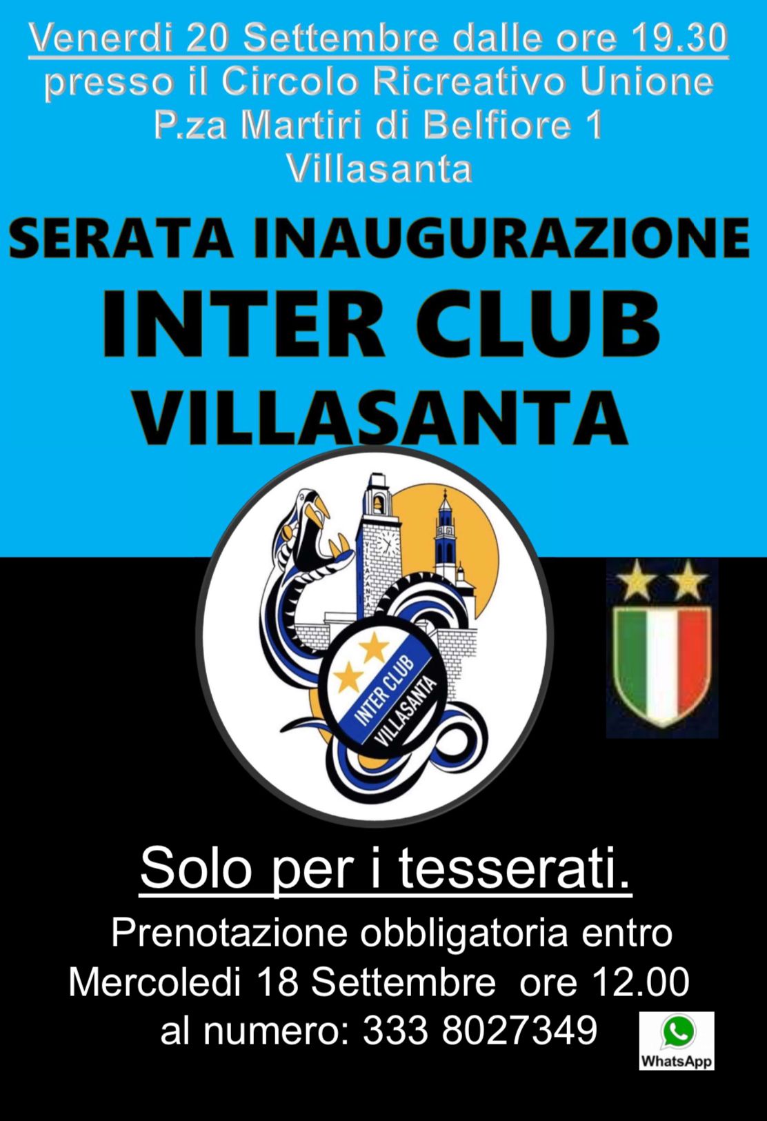 Serata Inaugurazione